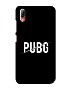 Чехол для Vivo Y93 / Y93S с картинкой «PUBG — белый логотип»