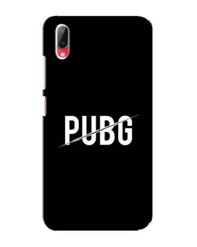 Чехол для Vivo Y93 / Y93S с картинкой «PUBG — белый логотип»