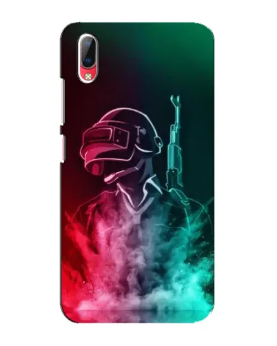 Чехол для Vivo Y93 / Y93S с картинкой «PUBG — огненный воин»