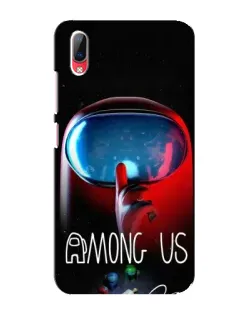 Чехол для Vivo Y93 / Y93S с картинкой «Красный импостер — макро» Чехол для Vivo Y93 / Y93S с картинкой «Красный импостер — макро»