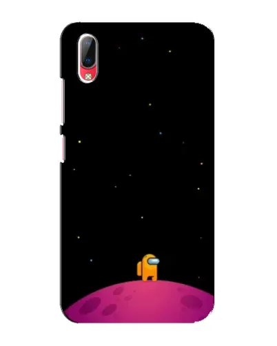 Чехол для Vivo Y93 / Y93S с картинкой «Одинокий герой на планете»