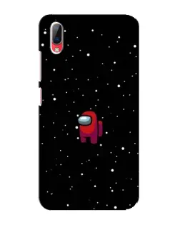 Чехол для Vivo Y93 / Y93S с картинкой «Красный Among Us»