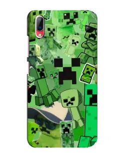 Чехол для Vivo Y93 / Y93S с картинкой «Криперы Minecraft» Чехол для Vivo Y93 / Y93S с картинкой «Криперы Minecraft»