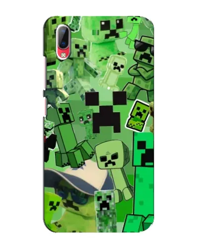 Чехол для Vivo Y93 / Y93S с картинкой «Криперы Minecraft» Чехол для Vivo Y93 / Y93S с картинкой «Криперы Minecraft»