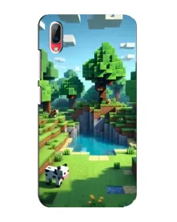 Чехол для Vivo Y93 / Y93S с картинкой «Minecraft летний день»