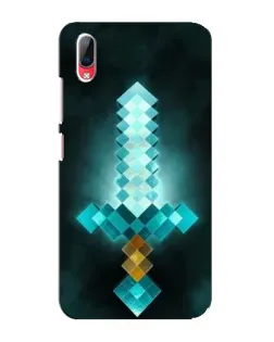 Чехол для Vivo Y93 / Y93S с картинкой «Алмазный меч неон»