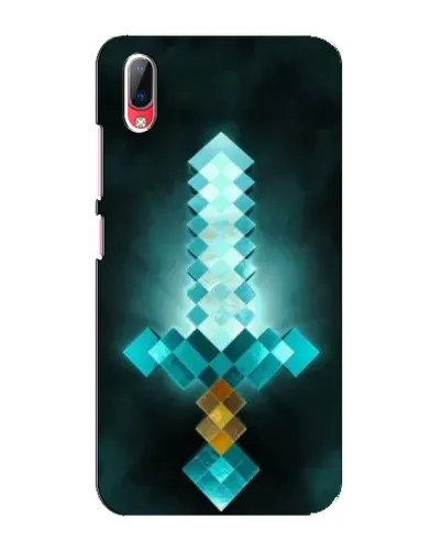 Чехол для Vivo Y93 / Y93S с картинкой «Алмазный меч неон» Чехол для Vivo Y93 / Y93S с картинкой «Алмазный меч неон»