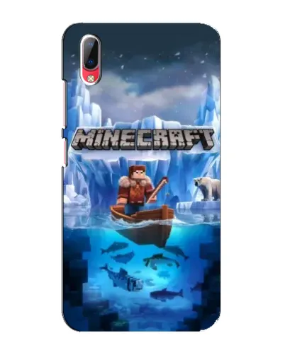 Чехол для Vivo Y93 / Y93S с картинкой «Minecraft ледяной мир» Чехол для Vivo Y93 / Y93S с картинкой «Minecraft ледяной мир»