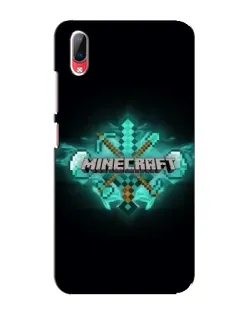 Чехол для Vivo Y93 / Y93S с картинкой «Minecraft Diamond лого»