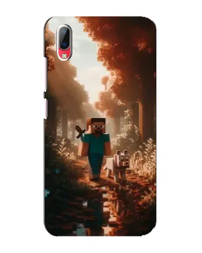 Чехол для Vivo Y93 / Y93S с картинкой «Стив в лесу» Чехол для Vivo Y93 / Y93S с картинкой «Стив в лесу»
