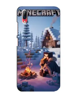 Чехол для Vivo Y93 / Y93S с картинкой «Зимний Minecraft»