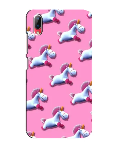 Чохол для Vivo Y93 / Y93S з картинкою «Єдинороги на рожевому»