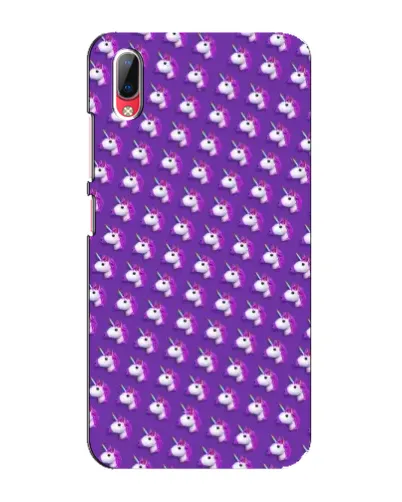 Чохол для Vivo Y93 / Y93S з картинкою «Єдинороги на фіолетовому»