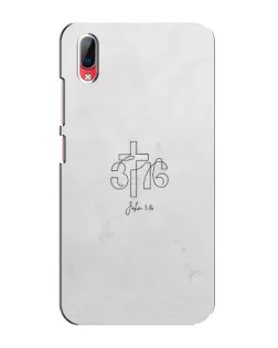 Чехол для Vivo Y93 / Y93S с картинкой «Иоанна 3:16 Крест» Чехол для Vivo Y93 / Y93S с картинкой «Иоанна 3:16 Крест»