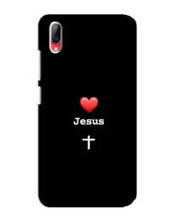 Чехол для Vivo Y93 / Y93S с картинкой «Сердце - Jesus» Чехол для Vivo Y93 / Y93S с картинкой «Сердце - Jesus»