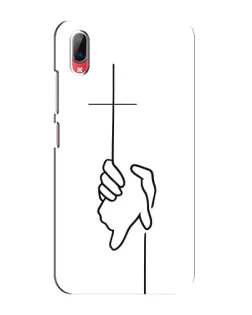 Чехол для Vivo Y93 / Y93S с картинкой «Рука держит» Чехол для Vivo Y93 / Y93S с картинкой «Рука держит»
