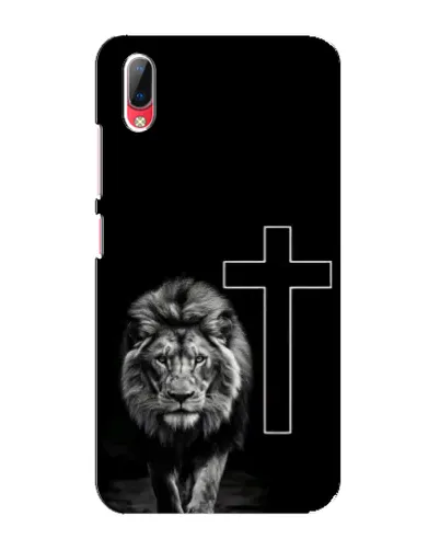 Чехол для Vivo Y93 / Y93S с картинкой «Лев и Крест»