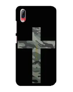 Чехол для Vivo Y93 / Y93S с картинкой «Милитари Крест»