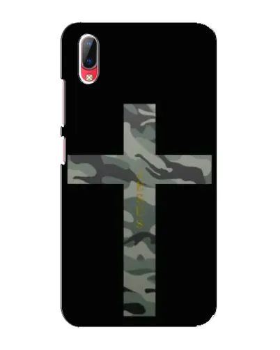 Чехол для Vivo Y93 / Y93S с картинкой «Милитари Крест»
