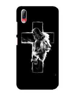 Чохол для Vivo Y93 / Y93S з картинкою «Сяючий хрест Jesus»