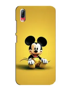 Чехол для Vivo Y93 / Y93S с картинкой «Микки на желтом»