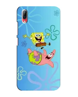 Чехол для Vivo Y93 / Y93S с картинкой «Спанч Боб и Патрик»