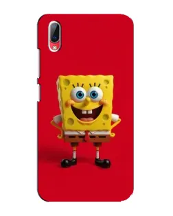 Чехол для Vivo Y93 / Y93S с картинкой «Спанч Боб на красном»