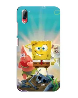 Чехол для Vivo Y93 / Y93S с картинкой «Спанч Боб победитель»