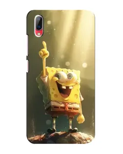 Чехол для Vivo Y93 / Y93S с картинкой «Сияющий Спанч Боб»