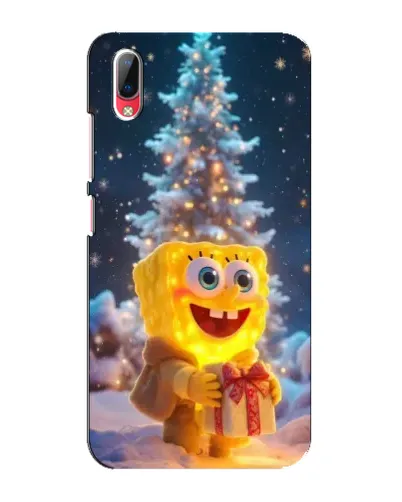 Чехол для Vivo Y93 / Y93S с картинкой «Рождественский Спанч Боб» Чехол для Vivo Y93 / Y93S с картинкой «Рождественский Спанч Боб»