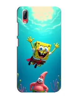 Чехол для Vivo Y93 / Y93S с картинкой «Спанч Боб под водой»