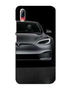 Чехол для Vivo Y93 / Y93S с картинкой «Tesla Model S Look»