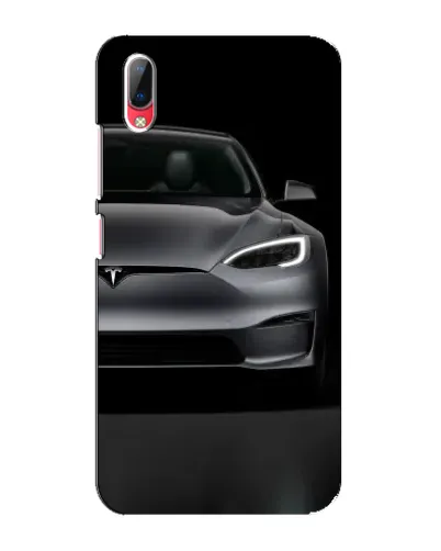 Чехол для Vivo Y93 / Y93S с картинкой «Tesla Model S Look»