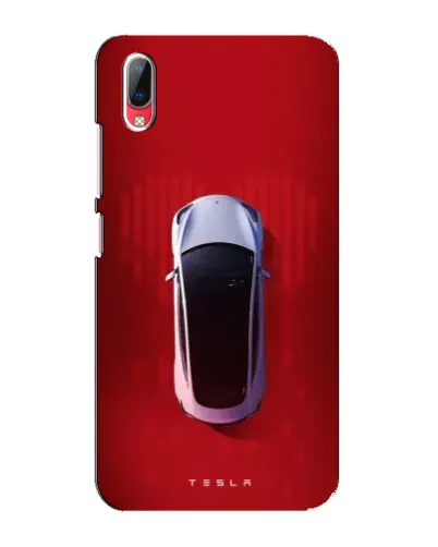 Чехол для Vivo Y93 / Y93S с картинкой «Tesla Top View»