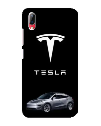 Чехол для Vivo Y93 / Y93S с картинкой «Tesla Model Y»