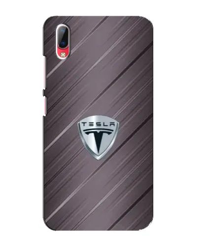 Чехол для Vivo Y93 / Y93S с картинкой «Металлическая текстура Tesla»