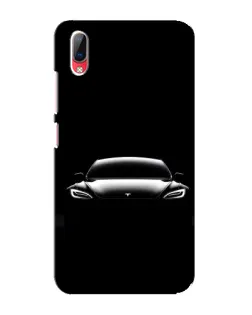 Чехол для Vivo Y93 / Y93S с картинкой «Фары Tesla Night»
