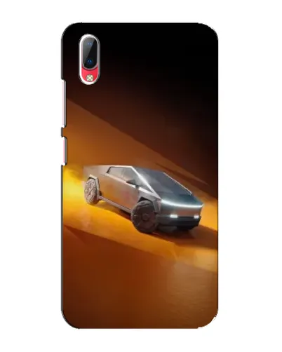 Чехол для Vivo Y93 / Y93S с картинкой «Cybertruck в пустыне»
