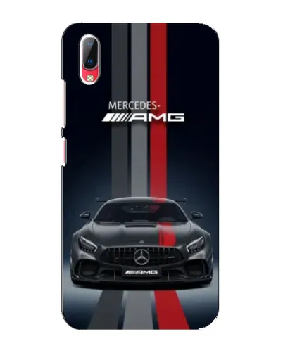 Чехол для Vivo Y93 / Y93S с картинкой «Mercedes — белый карбон» Чехол для Vivo Y93 / Y93S с картинкой «Mercedes — белый карбон»