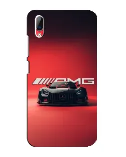 Чехол для Vivo Y93 / Y93S с картинкой «Mercedes AMG — красная линия»