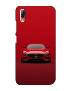 Чехол для Vivo Y93 / Y93S с картинкой «Красный Mercedes AMG»