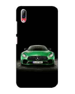 Чехол для Vivo Y93 / Y93S с картинкой «Mercedes — неоновый лого»