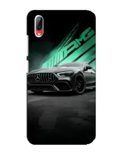 Чехол для Vivo Y93 / Y93S с картинкой «Темный Mercedes AMG»