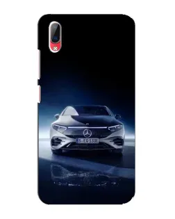 Чехол для Vivo Y93 / Y93S с картинкой «Ночной Mercedes EQ»