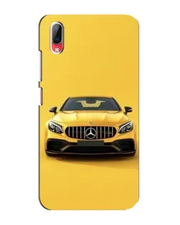 Чехол для Vivo Y93 / Y93S с картинкой «Желтый Mercedes GT»