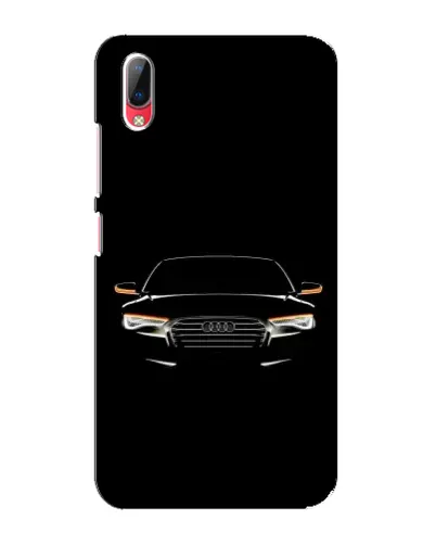 Чехол для Vivo Y93 / Y93S с картинкой «Audi — ночной контур»