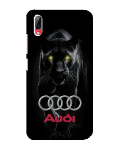 Чехол для Vivo Y93 / Y93S с картинкой «Пантера и Audi»