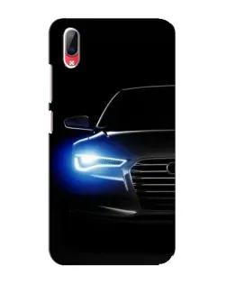 Чехол для Vivo Y93 / Y93S с картинкой «Неоновый взгляд Audi»