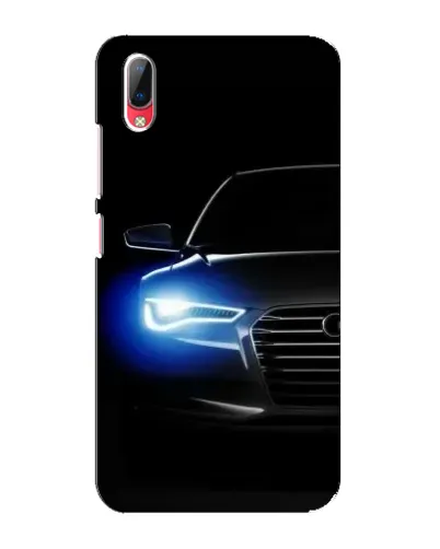 Чехол для Vivo Y93 / Y93S с картинкой «Неоновый взгляд Audi»