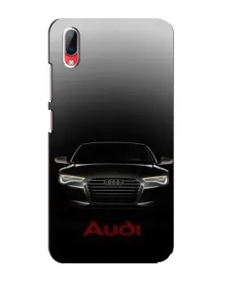 Чехол для Vivo Y93 / Y93S с картинкой «Audi — градиентный контур»